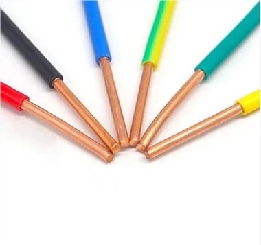 Pvc Copr Wire Craidd Sengl Hyblyg